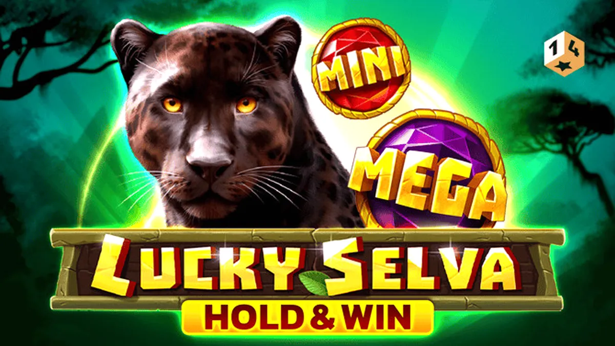 Cenário da selva tropical no jogo Lucky Selva Hold and Win